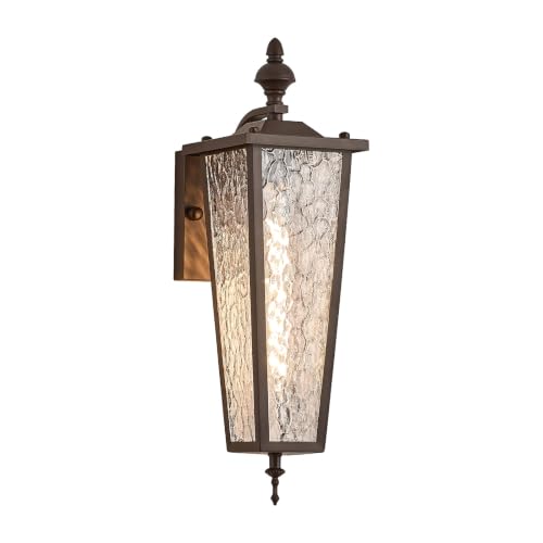 Outdoor Wall Light - Brown Waterproof Lantern