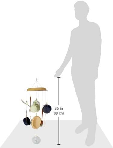 Sunset Vista Designs 80300 Everything But The Sink Sunday Brunch Wind Chime