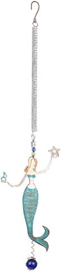 Sunset Vista Designs Bouncy Hanging Decoration, 11-Inch, Meri Mermaid