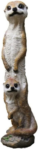46CM Country Simulation Animal Statue Resin Crafts Art Sculpture Outdoor Garden Courtyard Decoration