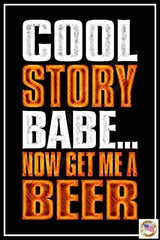 WORLD'S GREATEST MAN CAVE SIGNS! 8"X12" ALL WEATHER METAL MADE IN USA FUNNY BAR GARAGE OFFICE LOUNGE DECOR (COOL STORY)