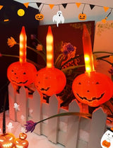 7.5FT Halloween Pumpkin Bubble String Lights - 8 LED Waterproof