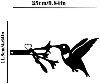 Bird Yard Decor Metal Stakes,Garden Art,Tree Stake,Outdoor Statues for Yard Art,Patio,Lawn Decor