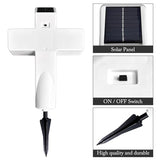 Solar Cross Light - Cemetery Memorial Stake