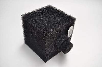 Pond Pump Pre-Filter Foam Box, Helps Reduce Pump Maintenance, Offset 8'' Square, Foam for Koi Fish Pond Submersible Prefilter, Bio Sponge Filter Media, Aquariums & Water Gardens