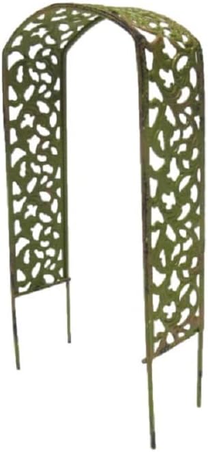 Pacific Giftware Enchanted Garden Decorative Metal Arbor Mini Fairy Garden Decorative Accessory 8 inch Tall