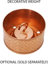 MORIKUNI Made in Japan Authentic Traditional Rain Chain/Downspout/Made of Pure Copper/Available in 4 Styles, 5-16 ft/Optional Decorative Weight Available (Bamboo Large, 13, Feet)