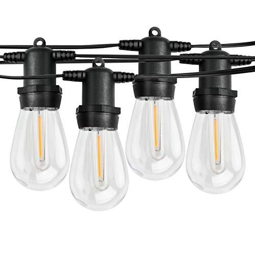 LED String Lights 100FT - 33 Shatterproof Bulbs