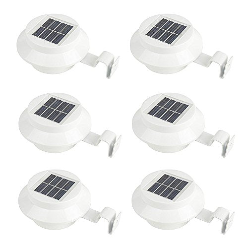 Solar LED Gutter Light - 6 Pack