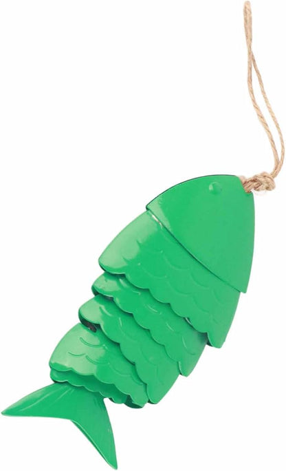 Yosoo Colorful Koi Fish Wind Chime, Metal Crafts with Relaxing Tones for Outdoor Decoration, Perfect for Garden and Patio (1)