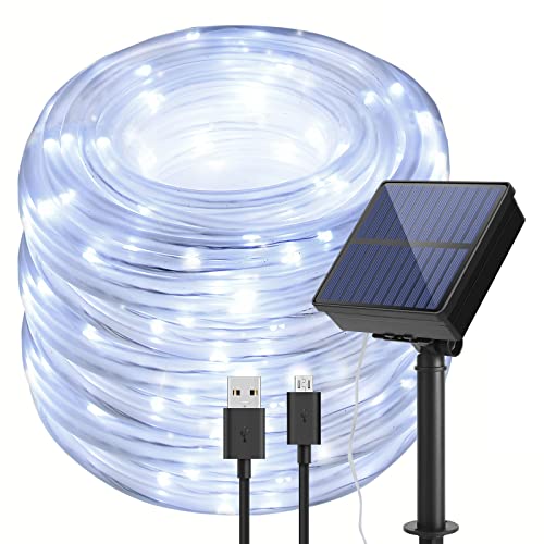 Solar String Lights 78.7ft - 200LED 8 Modes Waterproof