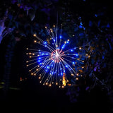 Solar Firework Lights 5-Pack - 450 LED 8 Modes Dimmable Multicolor