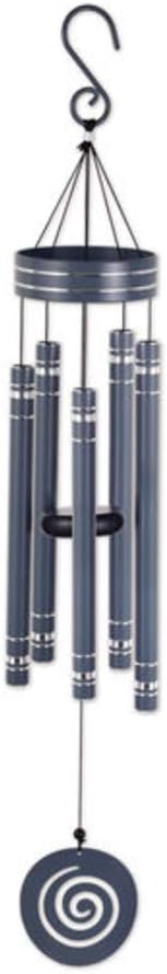 Sunset Vista Designs Durable Metal Vista Classics Galaxy Wind Chime, 36-Inch, Gray
