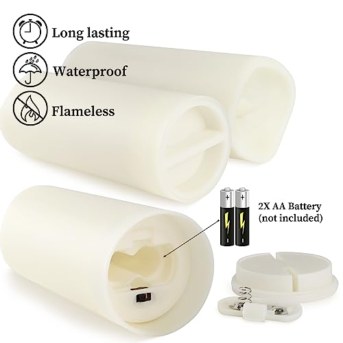 36 Pack LED Candles - Waterproof, Remote Control & Timer, Flameless