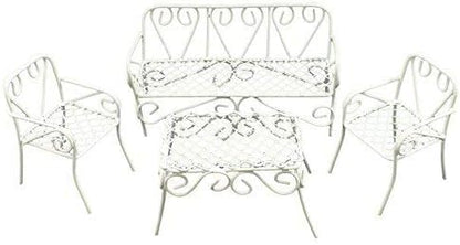 Collectible Fairy Garden Patio Set of 4