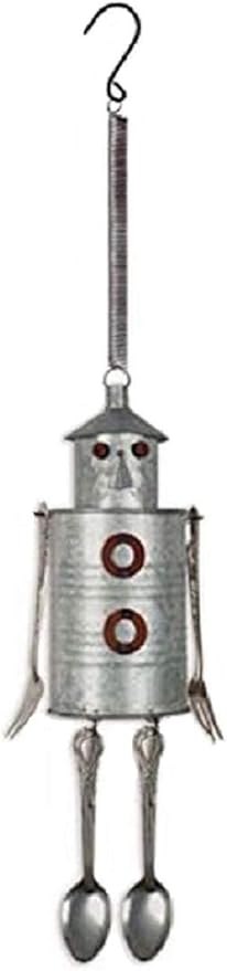 Sunset Vista Designs 14378 Small Tin Man Bouncy Hanging Decoration,12x4