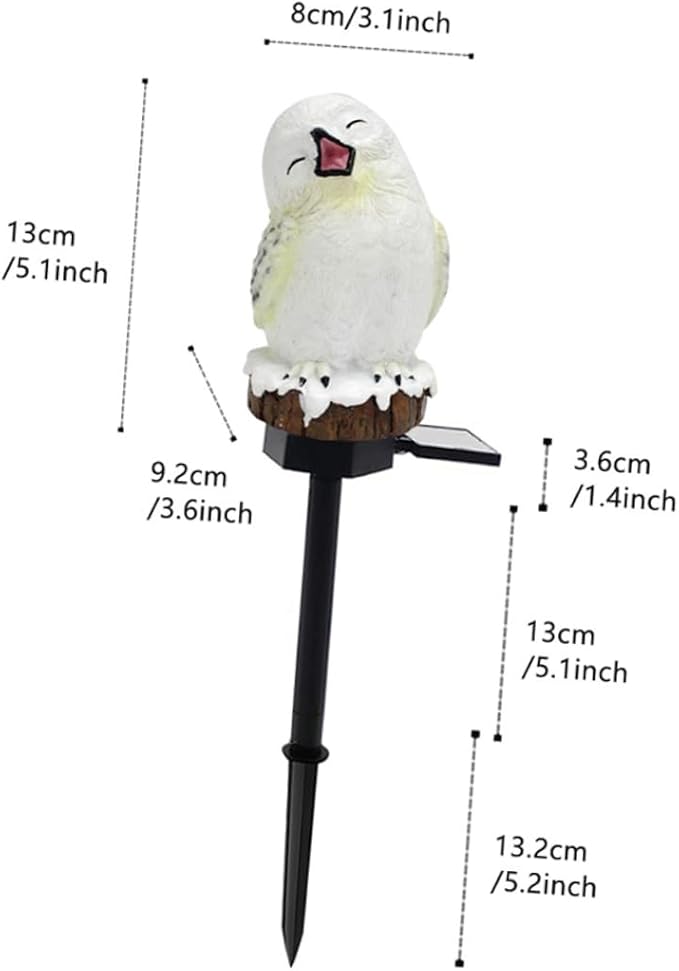 ibasenice Garden Stake Solar Shaped Led Outdoor Decor for Lawn and Walkway Easy Installation Resin Design for Pathway and Ambience
