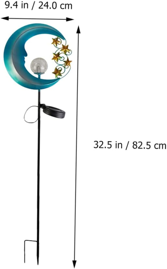 1pc Solar Courtyard Shape Lawn Decor for Garden Easy Install Solar Ground Inserted Light for Pathway Patio and Outdoor Spaces