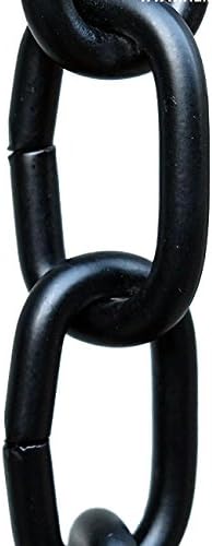 Nutshell Stores Large Link Rain Chain - Black - 14 Feet