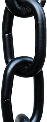Nutshell Stores Large Link Rain Chain - Black - 13 Feet