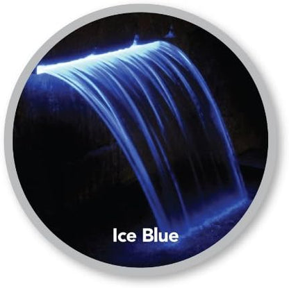 Atlantic Water Gardens Lighted Waterfall Spillway, 36-inch Ice Blue Colorfalls, CF36B