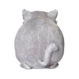 Pudgy Pals by Roman Cat Garden Statue - 7.25"