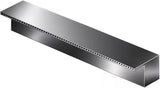 Stainless Steel Pool Fountain, Indoor/Outdoor Sheer Descent Waterfall Spillway Flow Platform, Pond Water Feature for Garden Outdoor Decoration,Silver,120cm