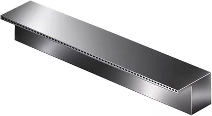 Stainless Steel Pool Fountain, Indoor/Outdoor Sheer Descent Waterfall Spillway Flow Platform, Pond Water Feature for Garden Outdoor Decoration,Silver,80cm