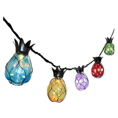 Vigdur Pineapple String Lights 10FT - Multicolor Outdoor