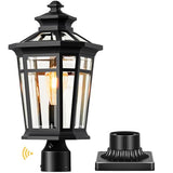 Dusk to Dawn Outdoor Post Light - Large