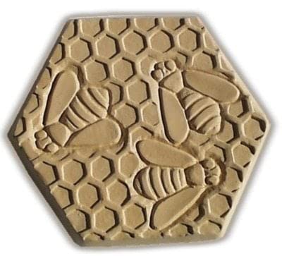 Bees Stepping Stone Mold, Concrete Stepping Stone Mold, Garden Decor Mold ***NOT A Finished Stone***