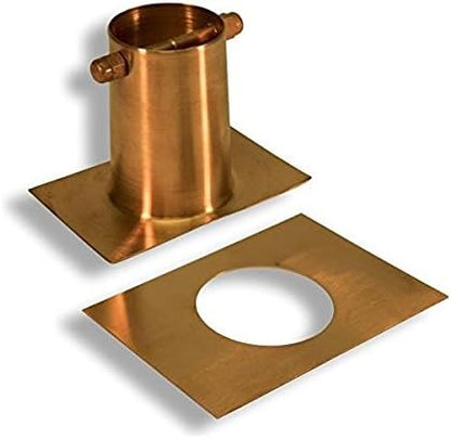 Dragonfly Theme Copper RAIN Chain with Installation KIT (15 Foot)