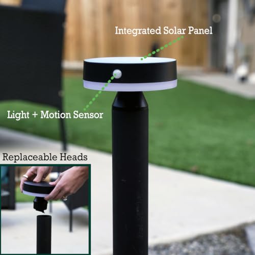 Solar Landscape Lights - Motion Sensor, 4pk