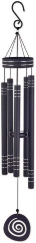 Sunset Vista Designs Durable Metal Vista Classics Galaxy Wind Chime, 41-Inch, Black