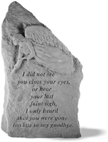 Kay Berry- Inc. 28920 I Did Not See You Close Your Eyes - Angel Memorial - 14.75 Inches x 8.5 Inches