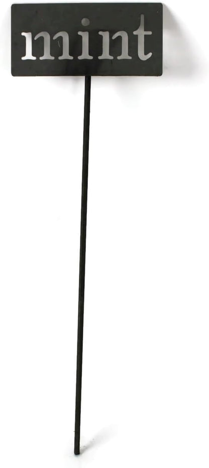 Classic Metal Garden Markers 19 Inches Tall (mint, Raw, Unfinished Steel (will rust with time))