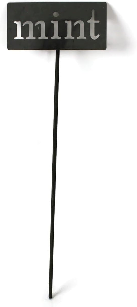 Classic Metal Garden Markers 19 Inches Tall (mint, Raw, Unfinished Steel (will rust with time))