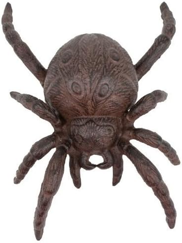 Cast Iron Halloween Spider Garden Statue Patio Yard