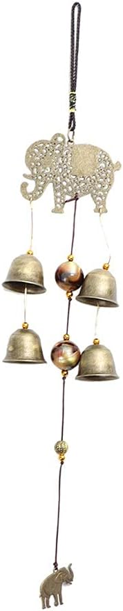 SUNESA Wind Chime Aeolian Bells Large Wind Chimes Bells Yard Garden Decor Ornament Windbell Wind Chimes Wind Chimes for Outside Memorial Wind Chimes (Color : Elephant)