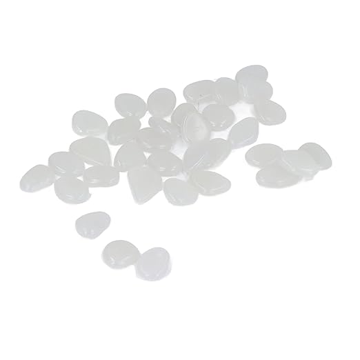 Outdoor Luminous STO Colorful e Luminous or K Garden Courtyard Waly Garden Trails 100 Bag Color Mixed,Garden Decoration Decorative Step STO (White)
