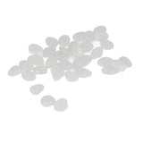 Outdoor Luminous STO Colorful e Luminous or K Garden Courtyard Waly Garden Trails 100 Bag Color Mixed,Garden Decoration Decorative Step STO (White)