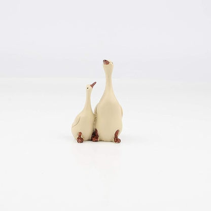 Small Goose Figurine Statue Farm Christmas Farm Animal Decorations Rustic Farmhouse Decor Desk Tabletop Children Room Ornaments