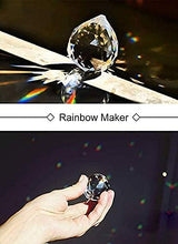 H&D HYALINE & DORA Set of 3 Clear Crystal Ball Includes 20/30/40mm Faceted Prism Balls Suncatcher for Ceiling Lighting Chandelier Hanging Decorating