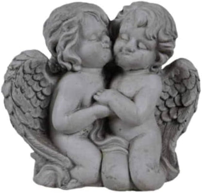 Garden Ornaments Decor Statue Outdoor,for Friends Gifts Art Ornaments Decor Crafts Figurines Collectible Prop Angel Sculpture Statue, Garden Retro Angel Ornament Sculpture Model