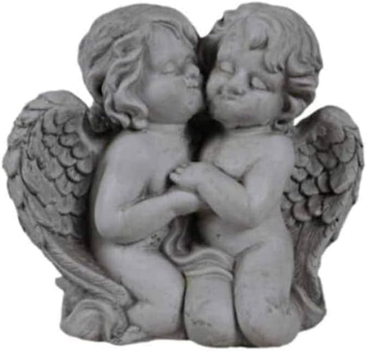 Garden Ornaments Decor Statue Outdoor,for Friends Gifts Art Ornaments Decor Crafts Figurines Collectible Prop Angel Sculpture Statue, Garden Retro Angel Ornament Sculpture Model