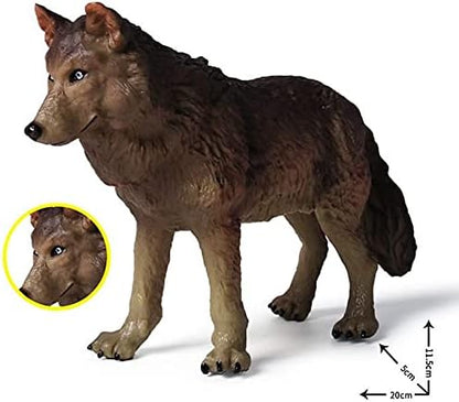 Garden Statue Animal Sculpture Outdoor Decor Gift Sculpture Model Animal Figure Outdoor Garden Home Decoration Statue Collection Ornaments Toys Large 20 X 5 X 11.5CM