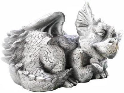 CT DISCOUNT STORE Adorable Mythical Creature Baby Sleeping Dragon (Dragon Facing Right)