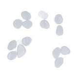 Outdoor Luminous STO Colorful e Luminous or K Garden Courtyard Waly Garden Trails 100 Bag Color Mixed,Garden Decoration Decorative Step STO (White)
