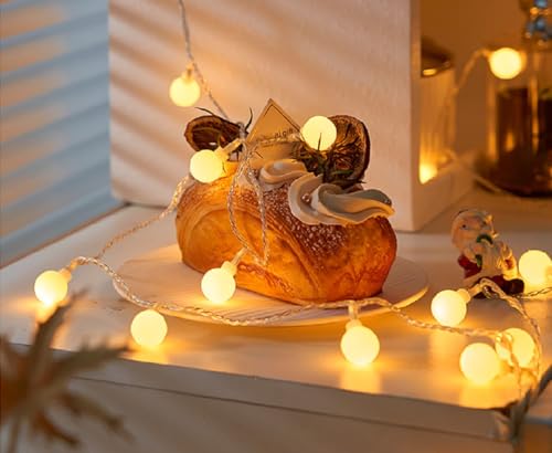 Globe String Lights - 10ft 20 LED USB Warm White