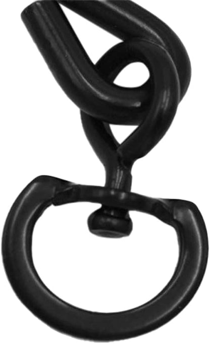 SOFTMED Swivel Plant Hanger Hooks 4PACK, Swivel Hooks for Hanging Plants Heavy Duty (Black-4pcs)